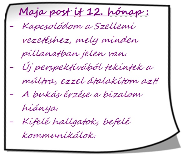 Maja post it 12hó