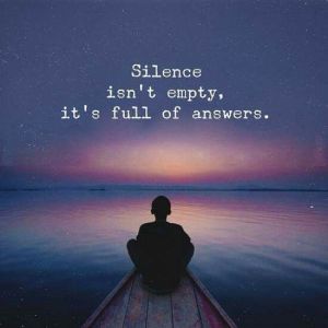 silence