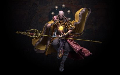 warrior zen monk