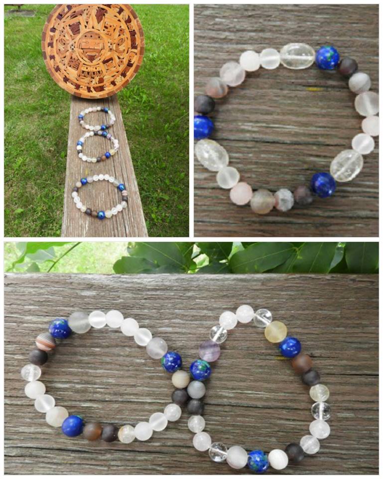 Kozmikus Hold Éve karkötő montázs