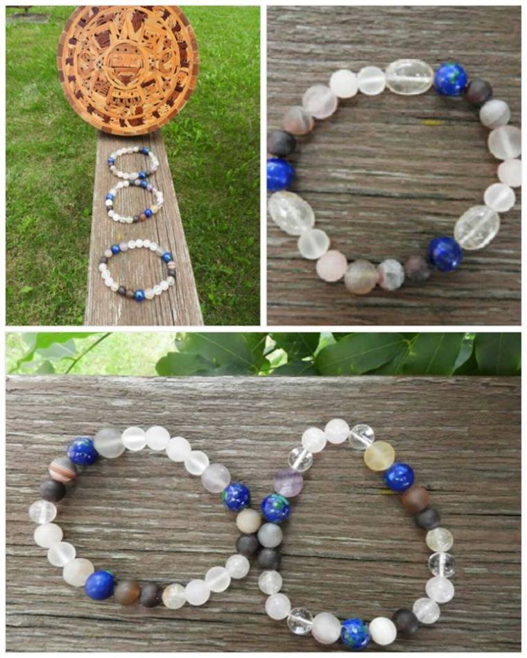 Kozmikus Hold Éve karkötő montázs